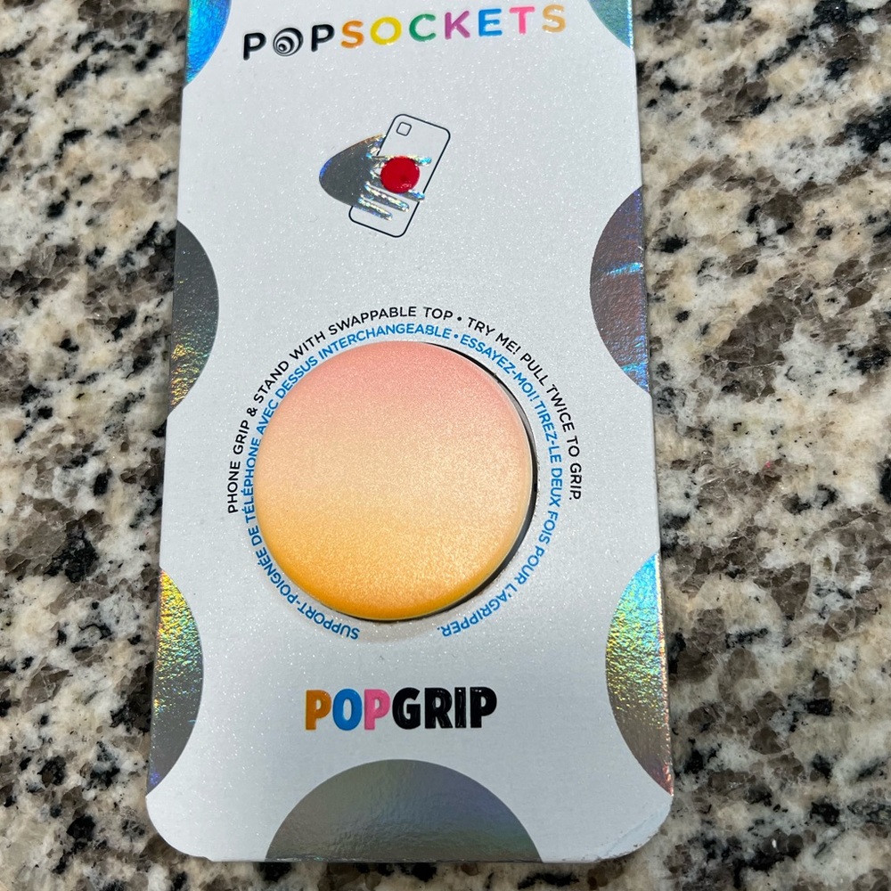 Sunset Popsocket phone popgrip